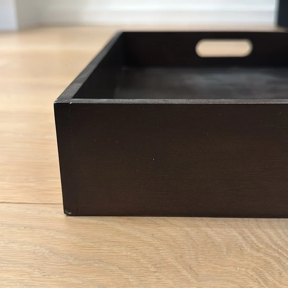 West Elm Wood Decor Tray